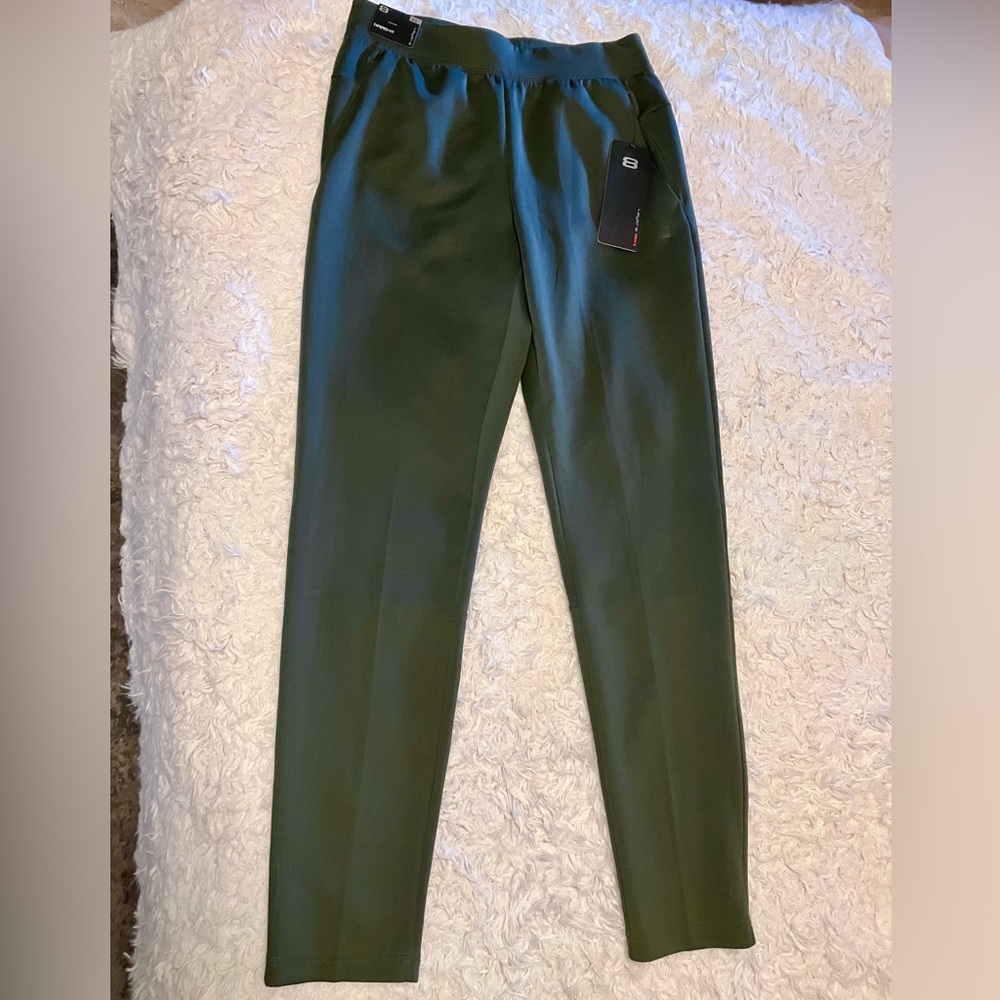 Layer 8 Mens Green Athletic Pants